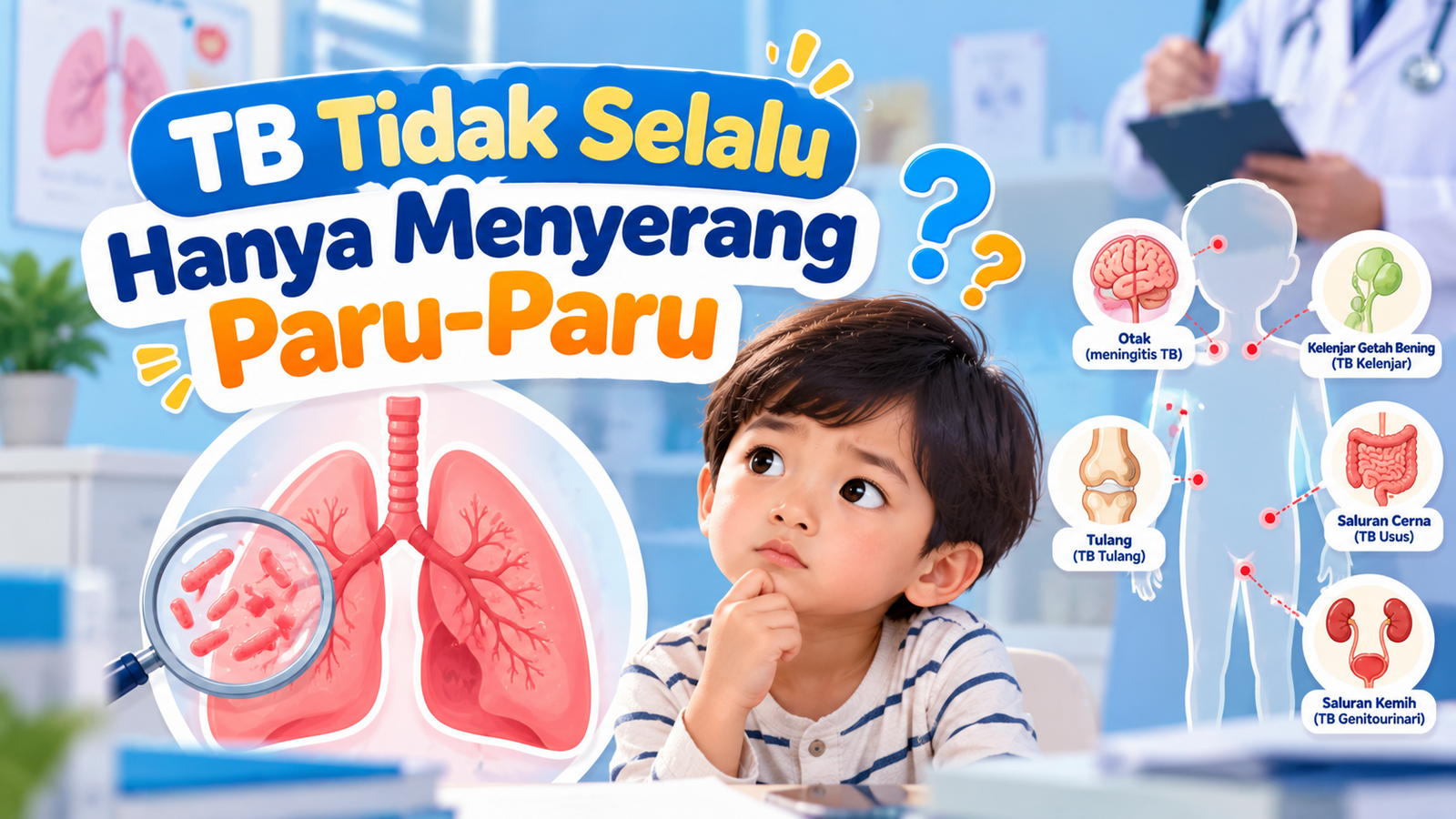 TB Tidak Selalu Hanya Menyerang Paru-Paru