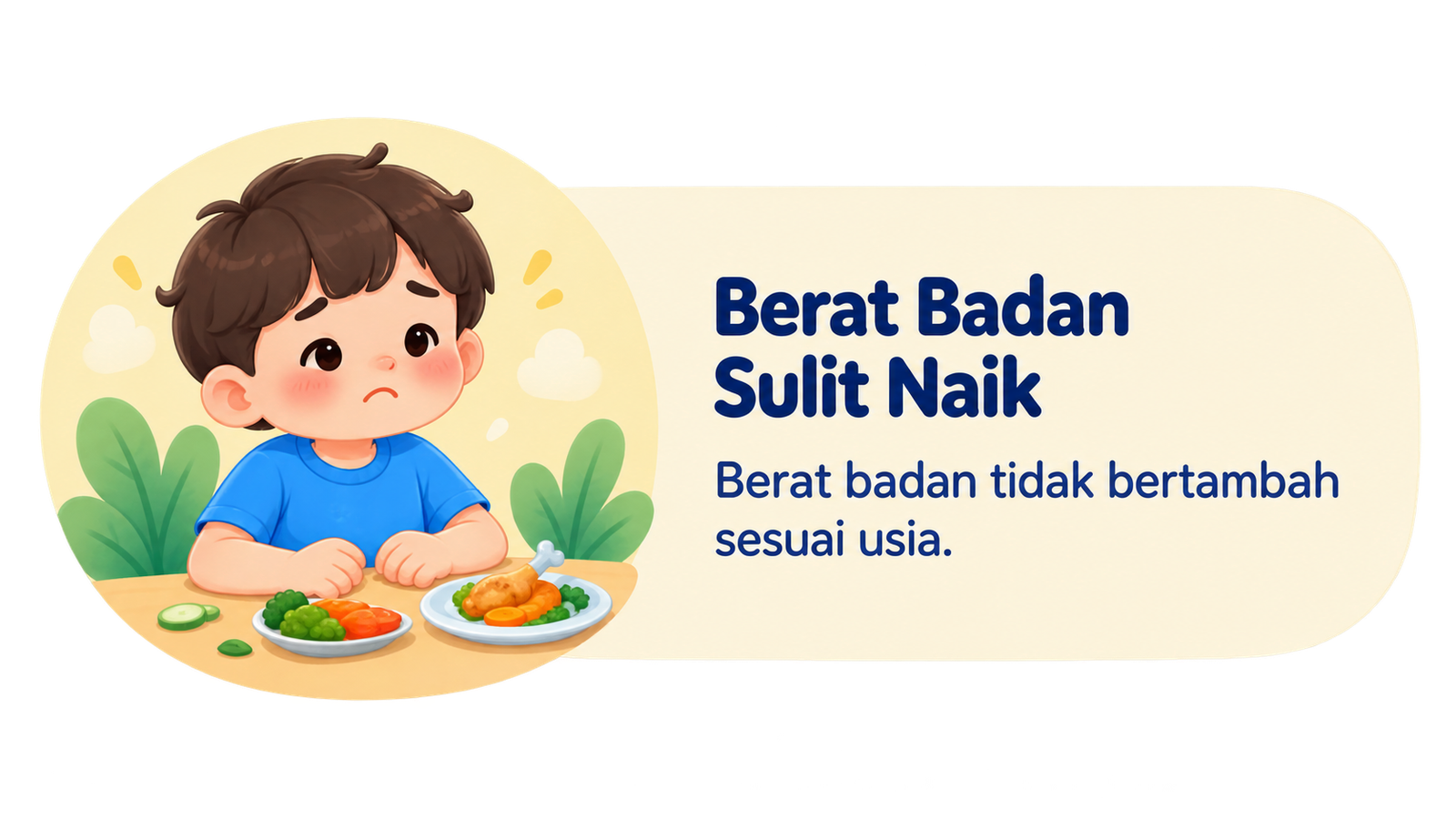 Berat badan sulit naik